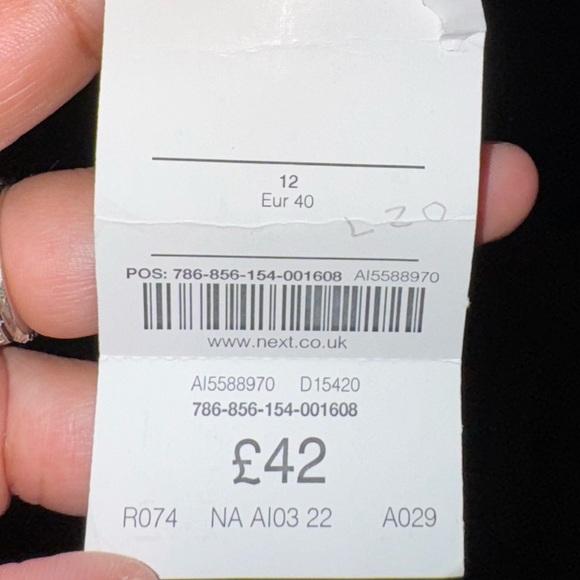 Next Sleeveless Little Black Dress - Picture 4 of 6